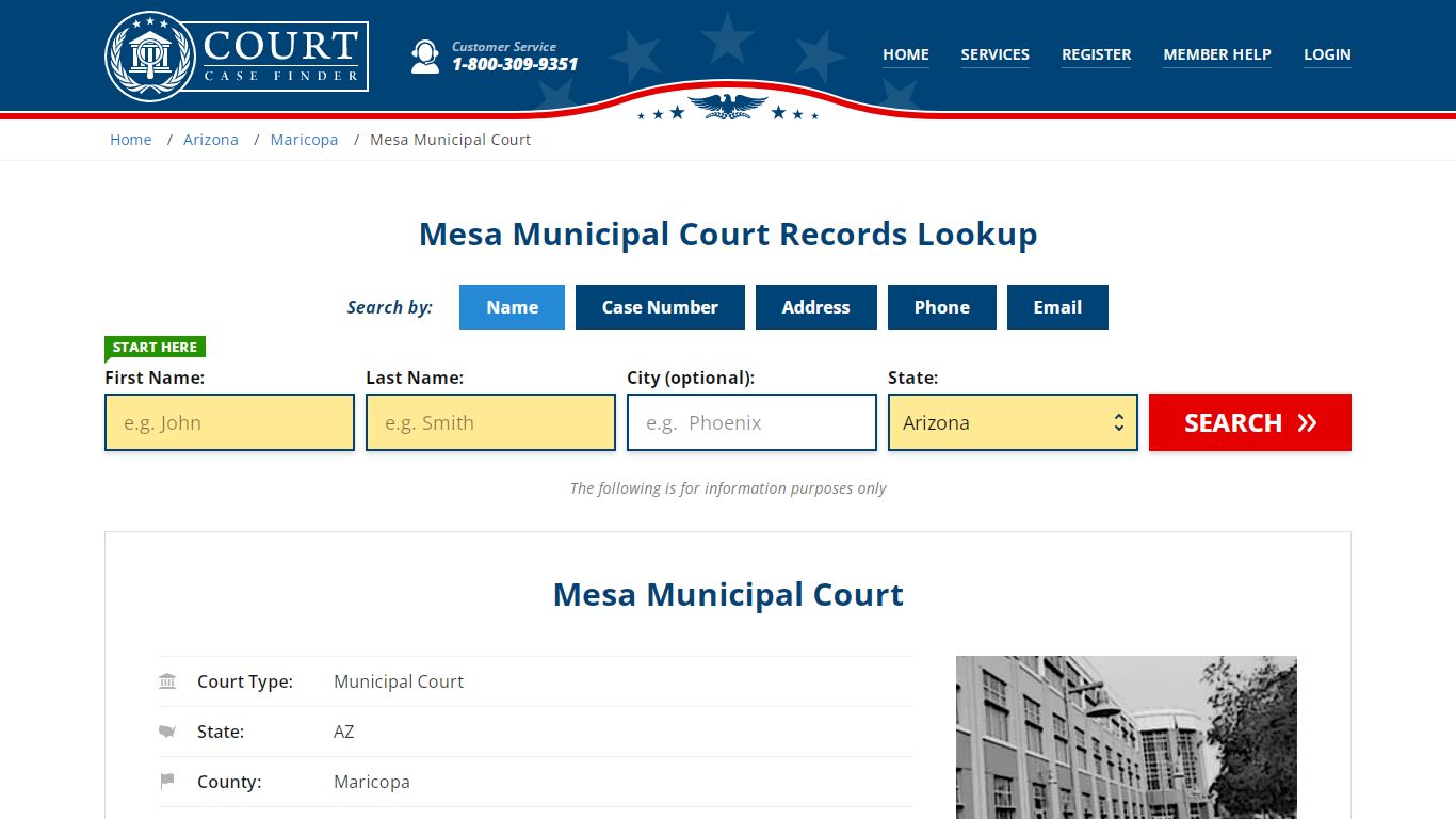 Mesa Municipal Court Records | Mesa, Maricopa County, AZ Court Case Lookup